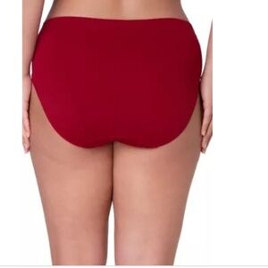 Bali One Smooth U All-Around Smoothing Hi-Cut Panty Rosy Red 8 Women's